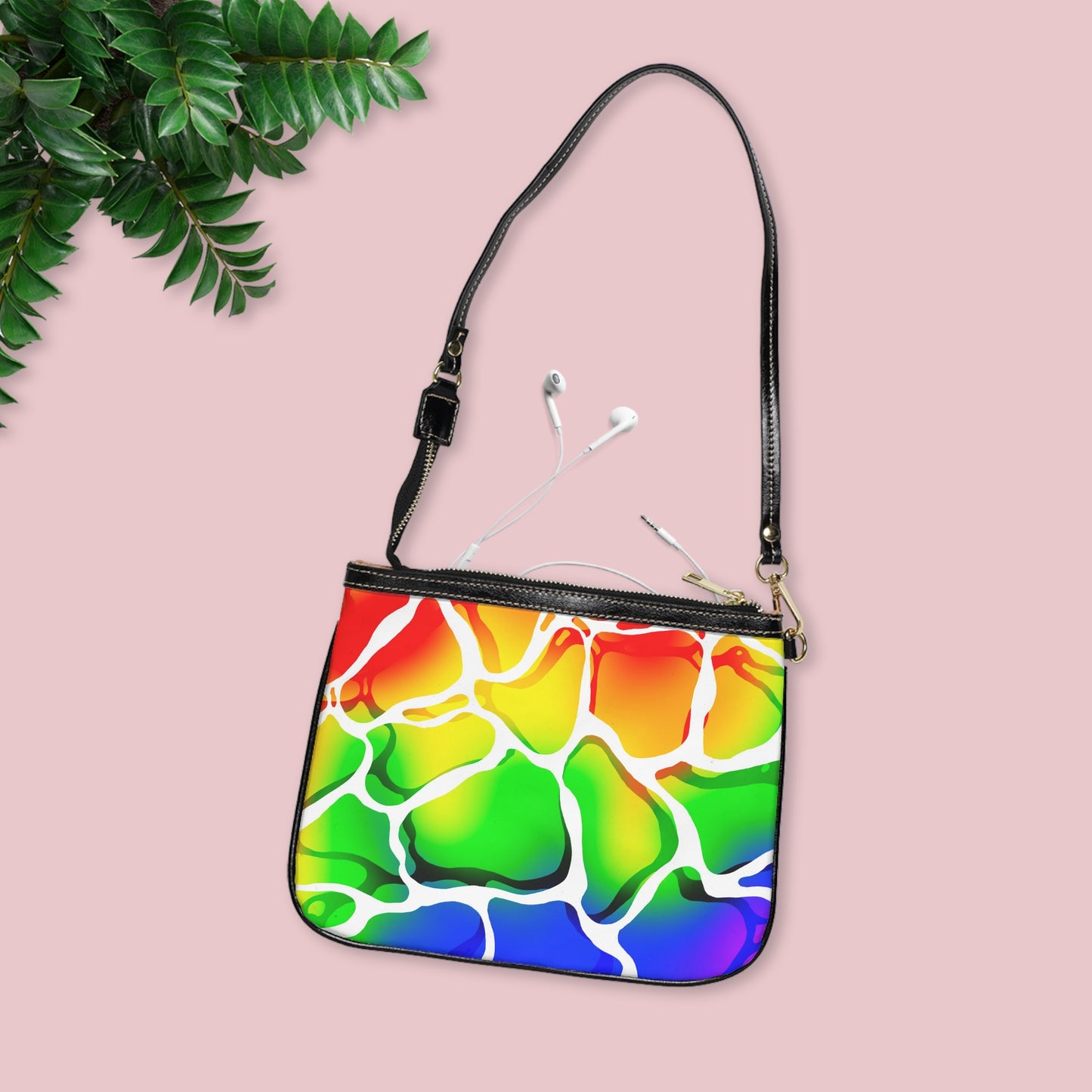 Rainbow Beach Waves Shoulder Bag