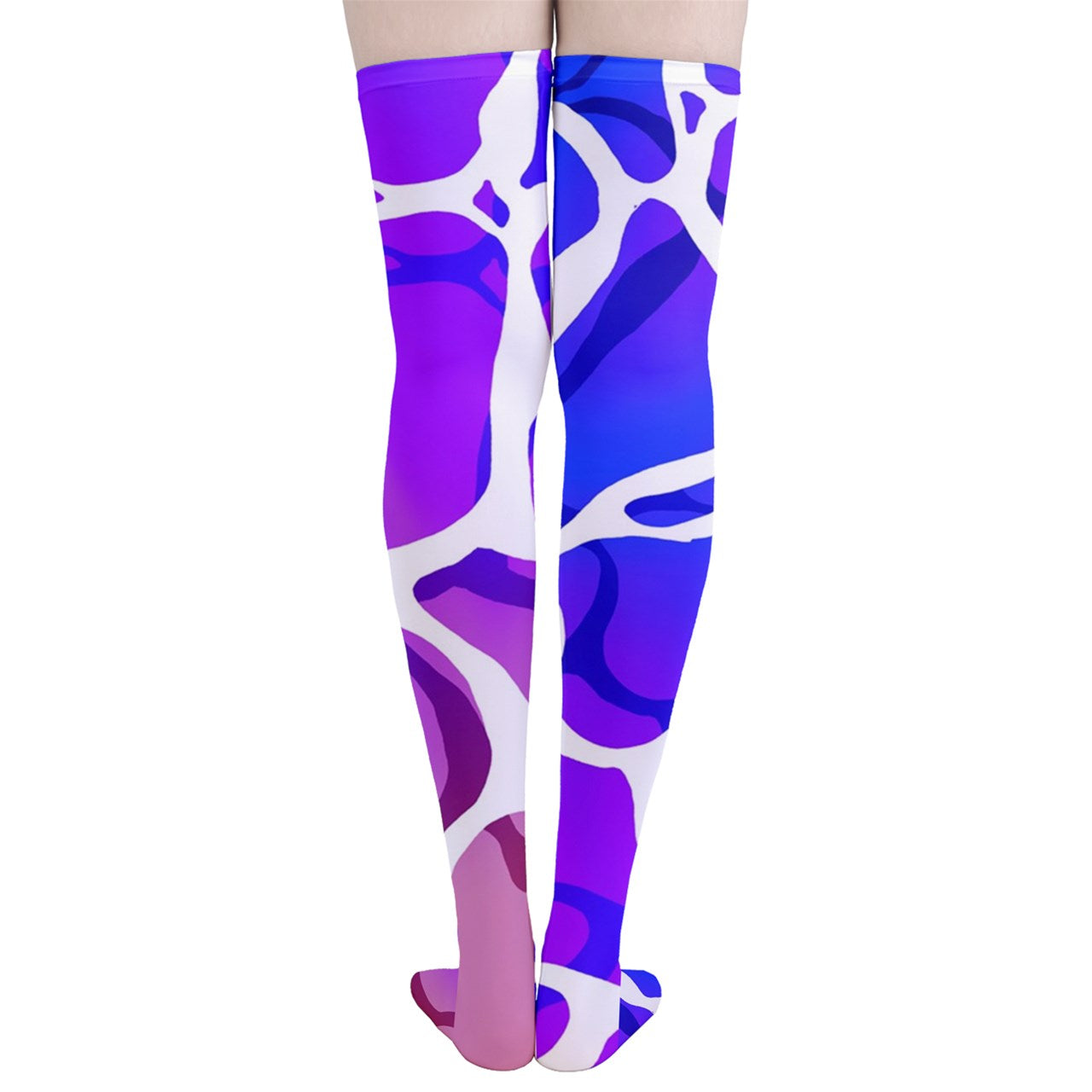 Bi Beach Waves Thigh High Socks