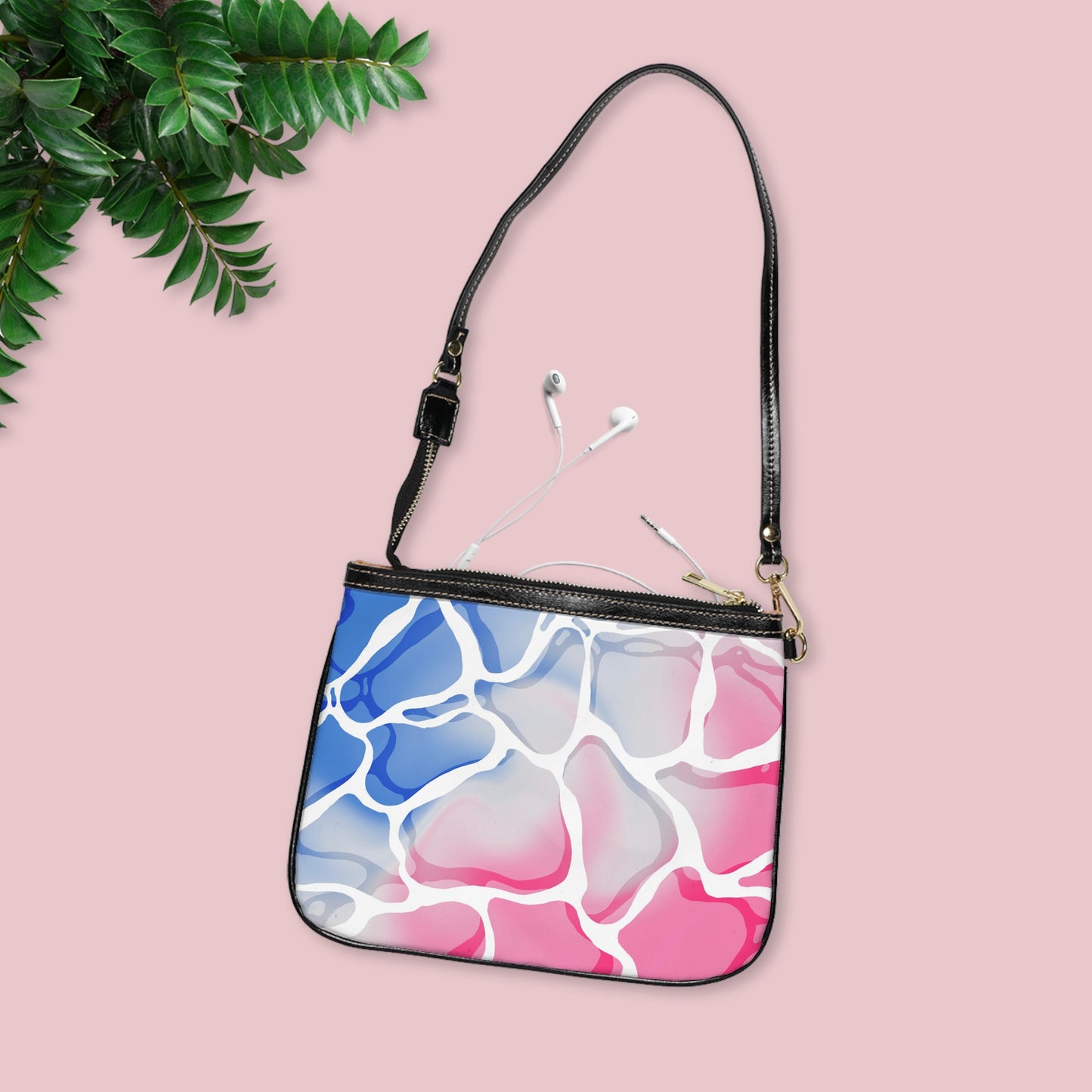 Trans Beach Waves Shoulder Bag