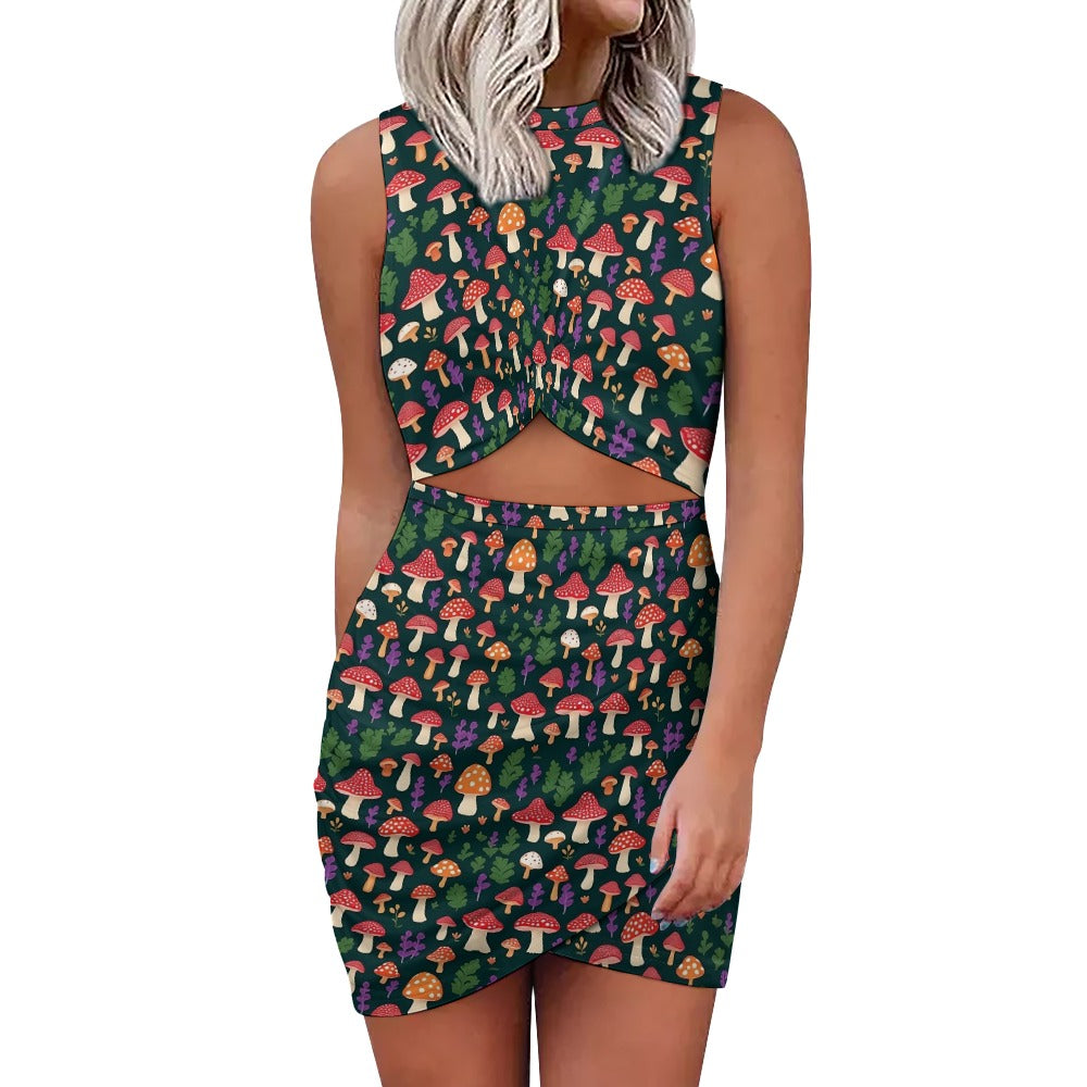 Mushie Madness Hip Switch Dress