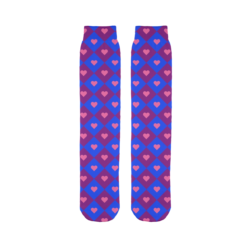 Bisexual Hearts Socks