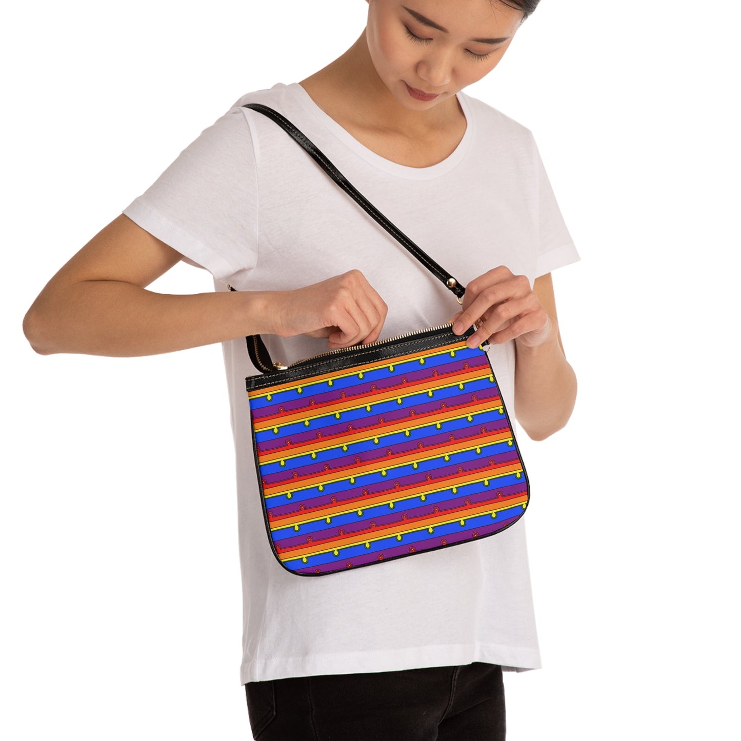 FLUX Rainbow Shoulder Bag