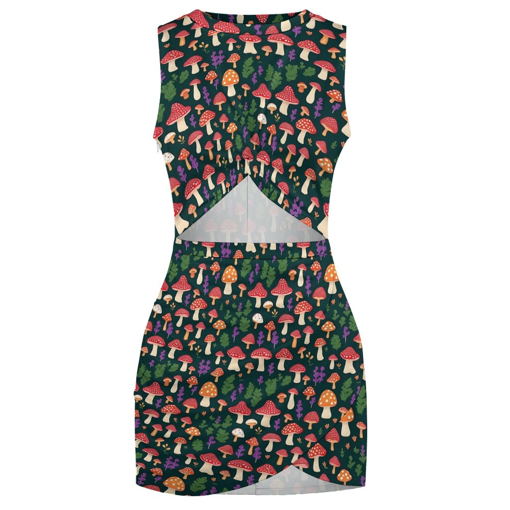 Mushie Madness Hip Switch Dress