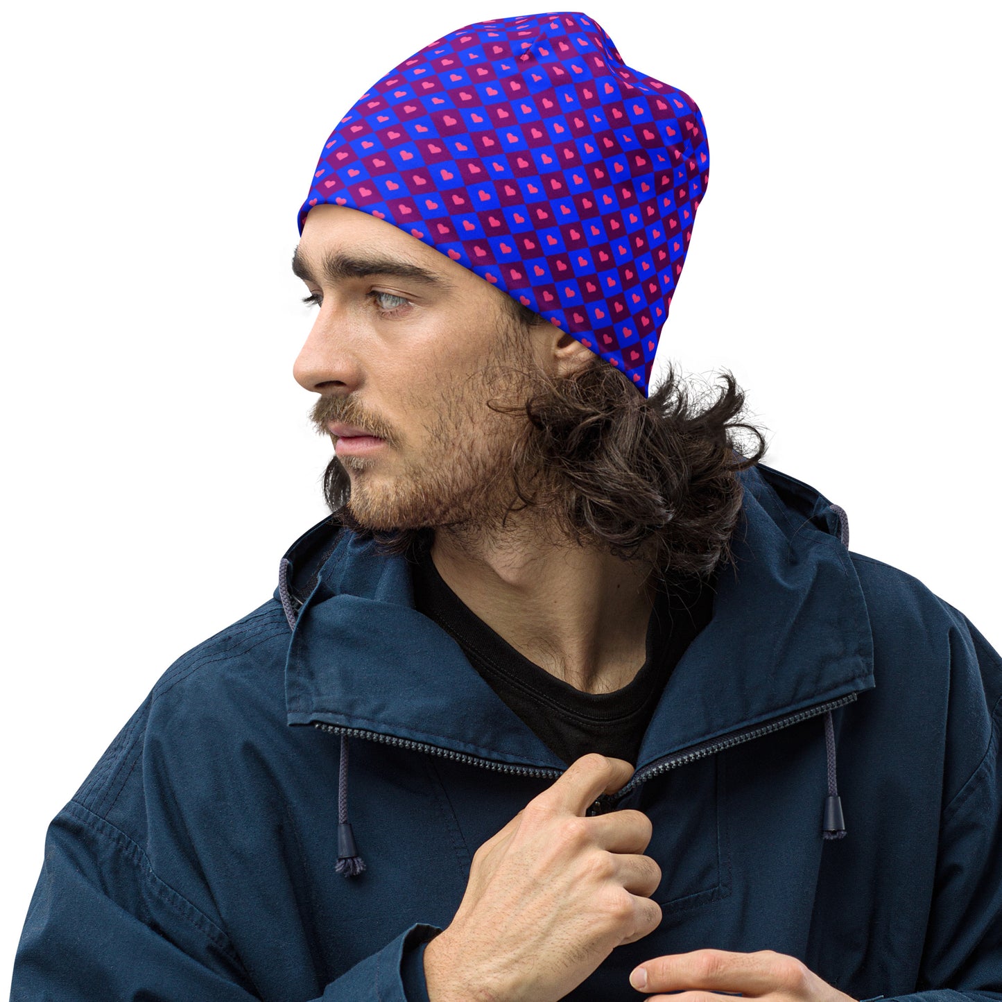 Bisexual Hearts Beanie