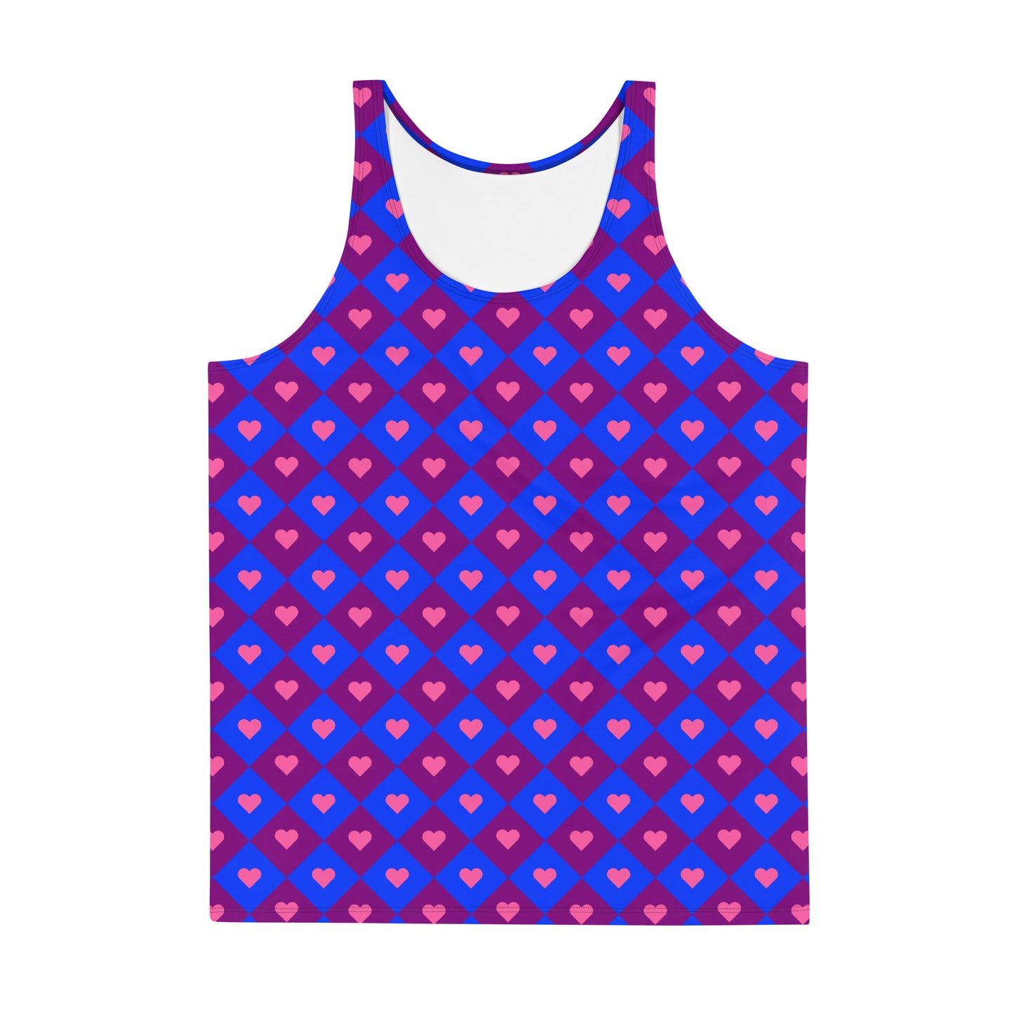 Bisexual Hearts Tank Top