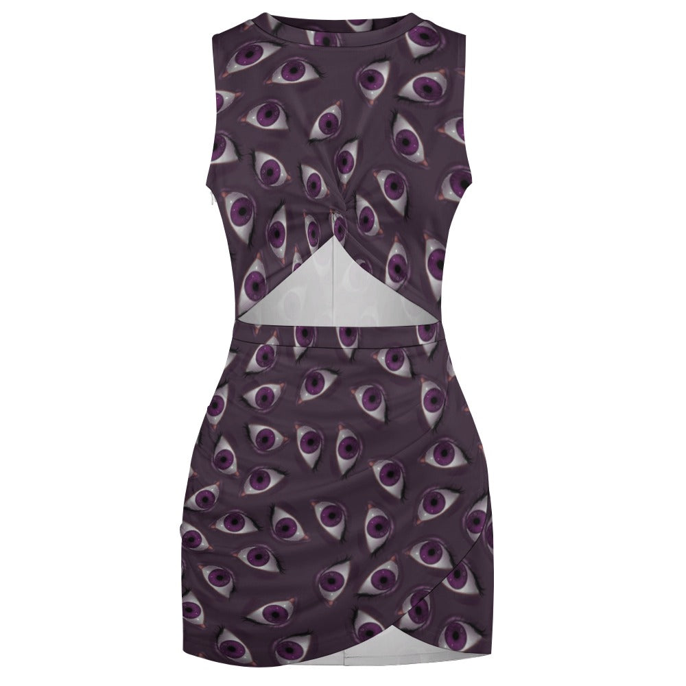 Eyeconic Muted Hip Switch Dress