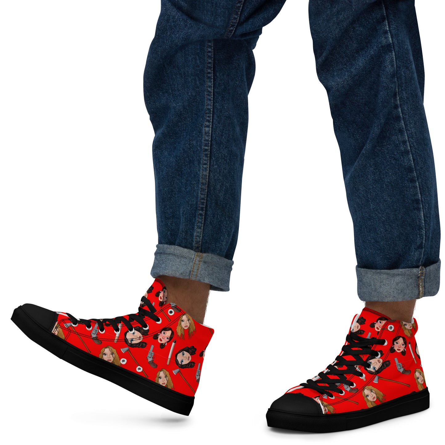 Killer Queen High Top Canvas Shoes (Men's Sizes)